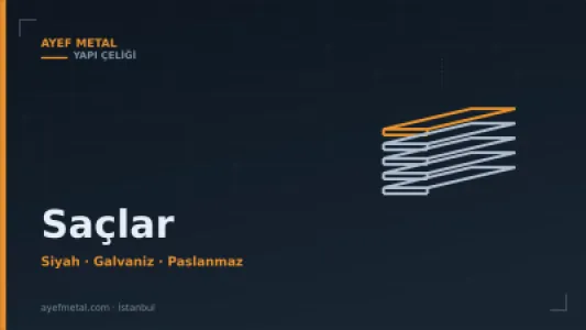 Saçlar (Sac Çeşitleri) — AYEF Metal