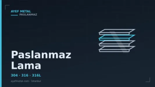 Paslanmaz Lama — AYEF Metal