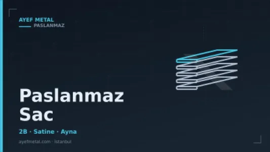 Paslanmaz Sac — AYEF Metal